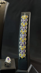 ALRAFAA | PURPLE & YELLOW