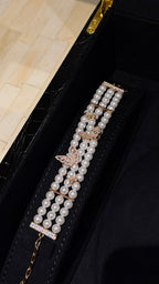 BUTTERFLY CHOKER (NO RING) | PEARLS