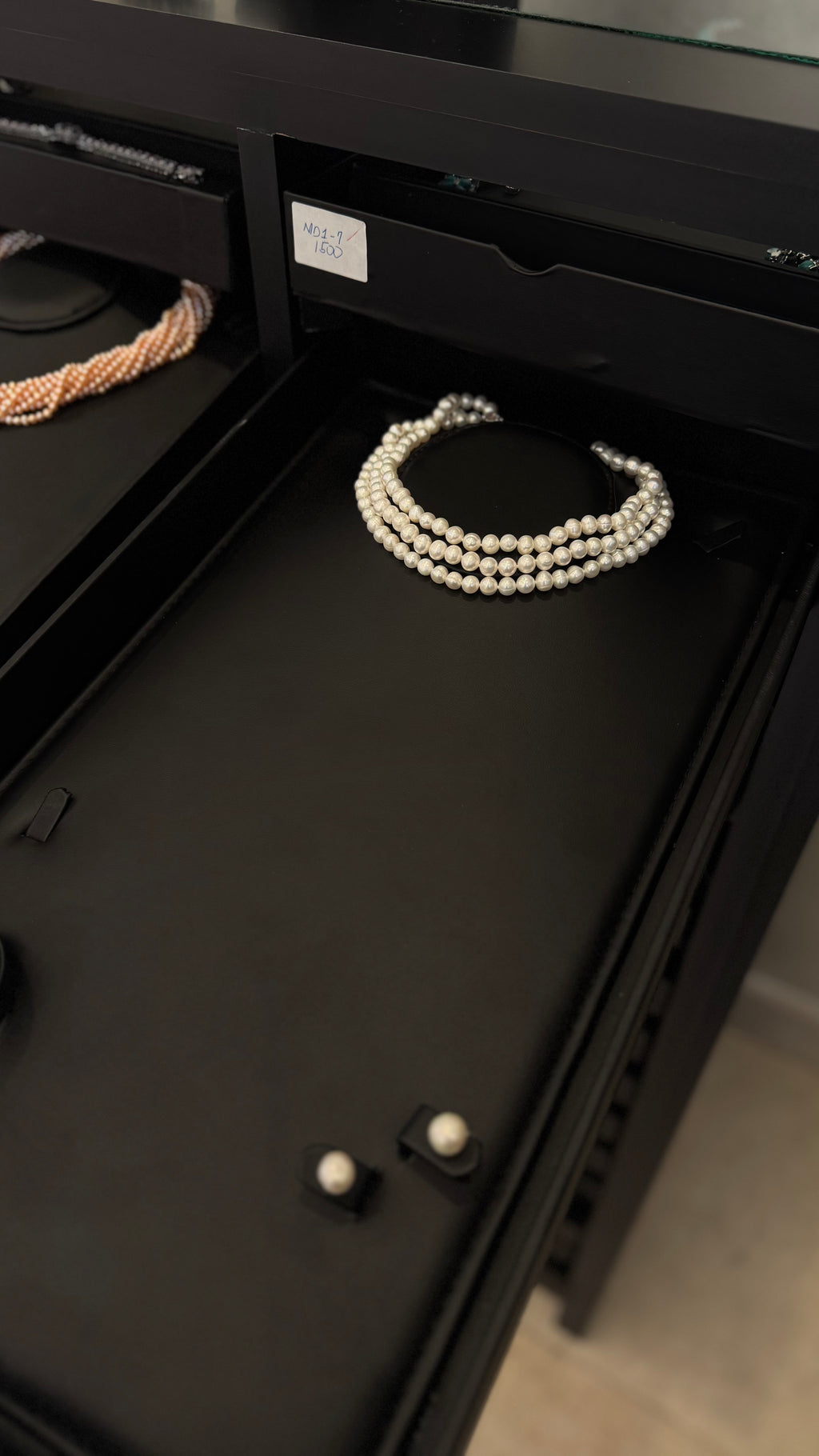 CHOKER-PEARLS | WHITE