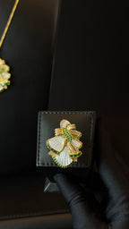 VINTAGE NO.3 | SILVER & GREEN