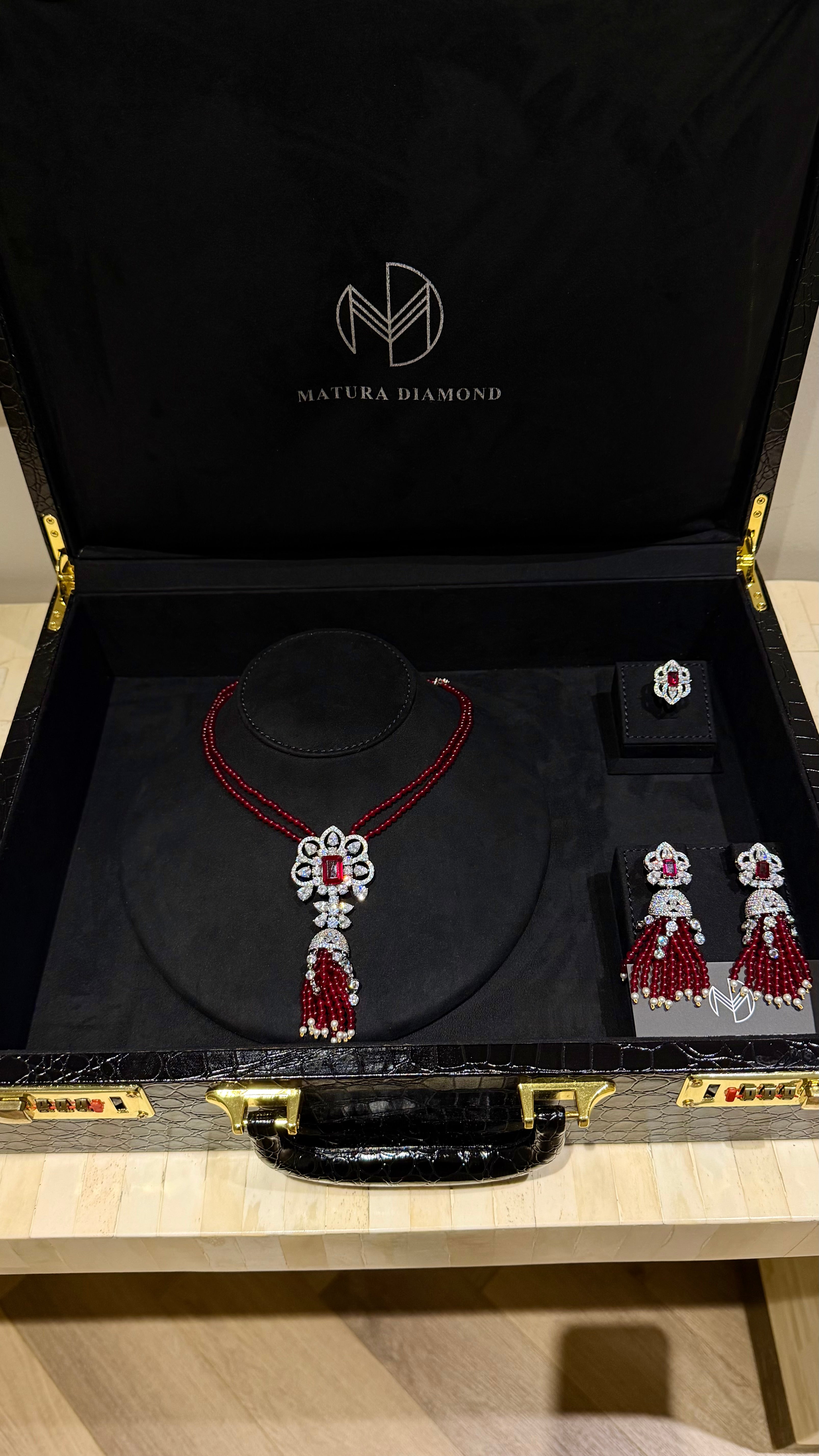 ALQASMYA | RED & PEARLS