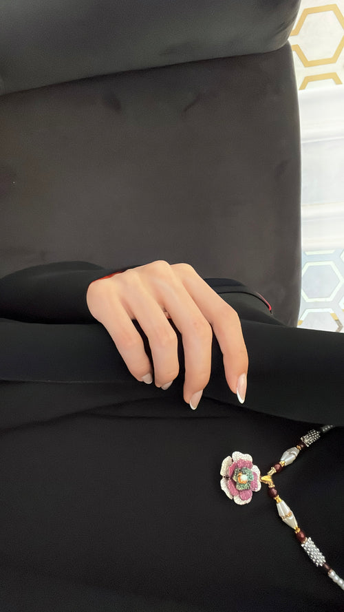 009 | FLOWER & SILVER & RED