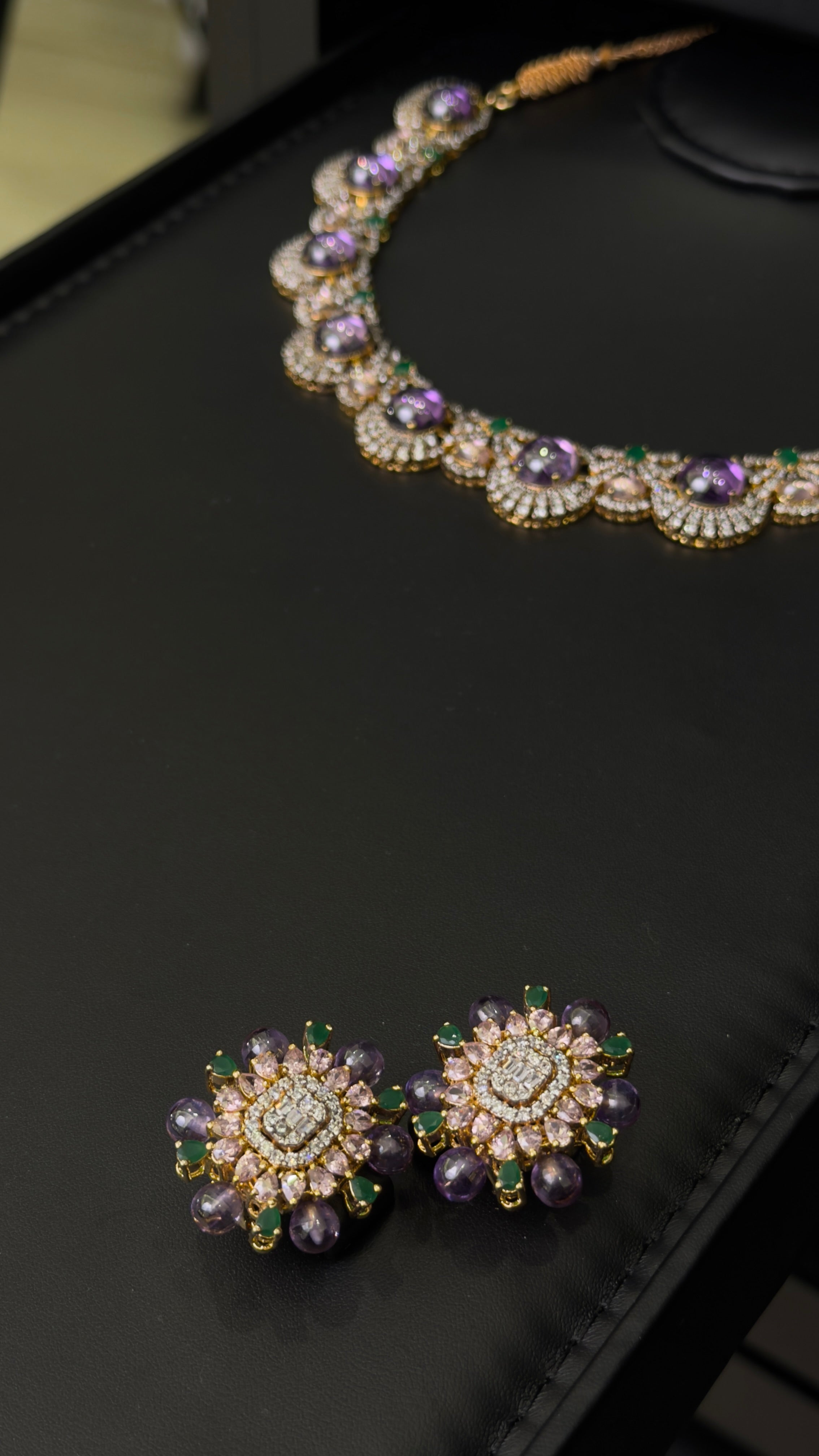 008 | PURPLE & SILVER & RING