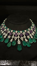 DEIRA | PURPLE & GREEN