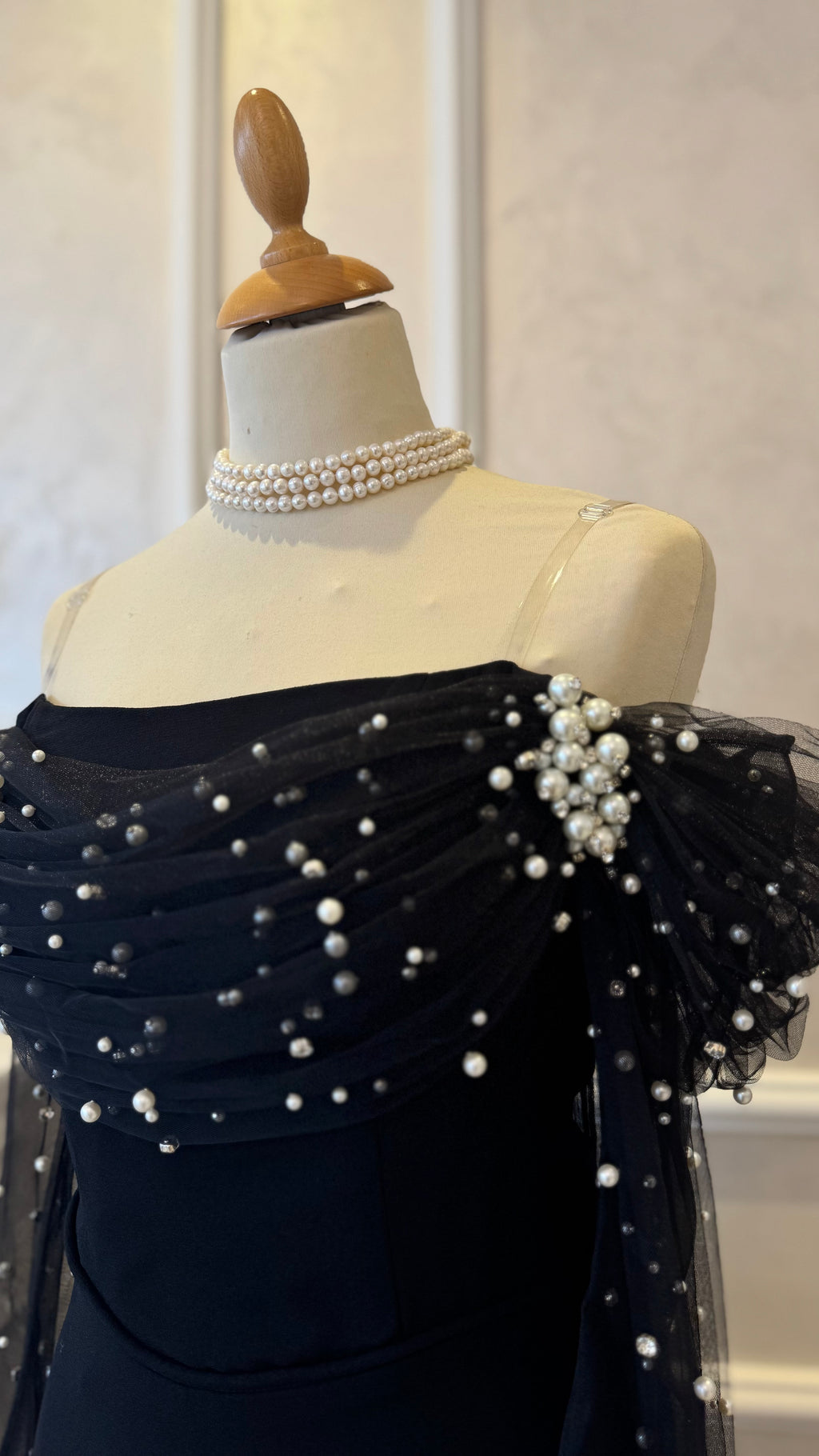 CHOKER-PEARLS | WHITE