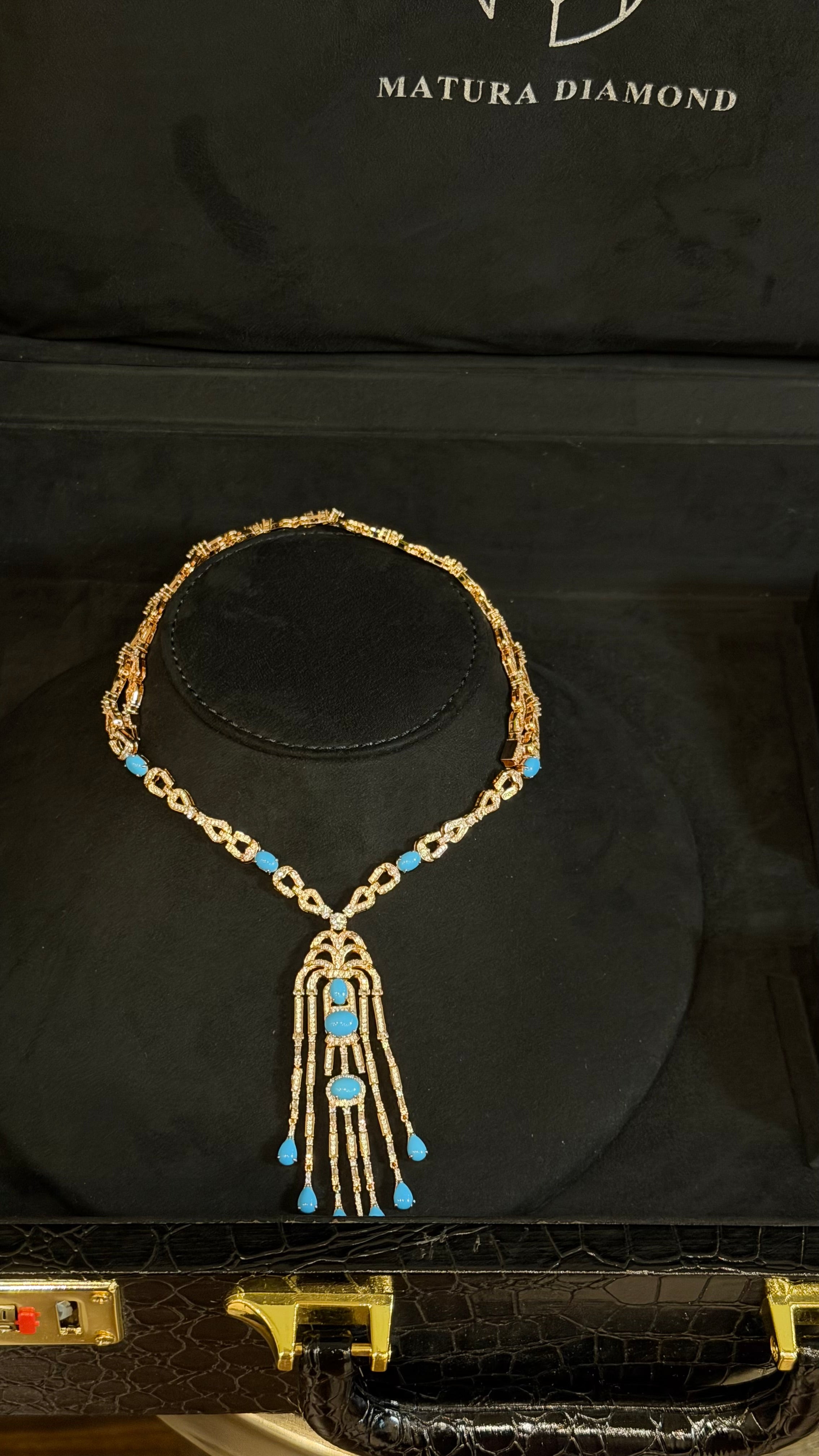 ALAALYA | TURQUOISE & R.GOLDEN