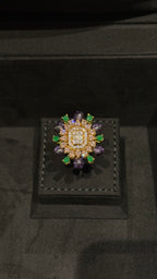 008 | PURPLE & SILVER & RING