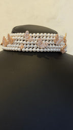 BUTTERFLY CHOKER (NO RING) | PEARLS