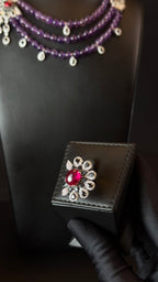 NAKHEEL | PURPLE & RED & BLACK