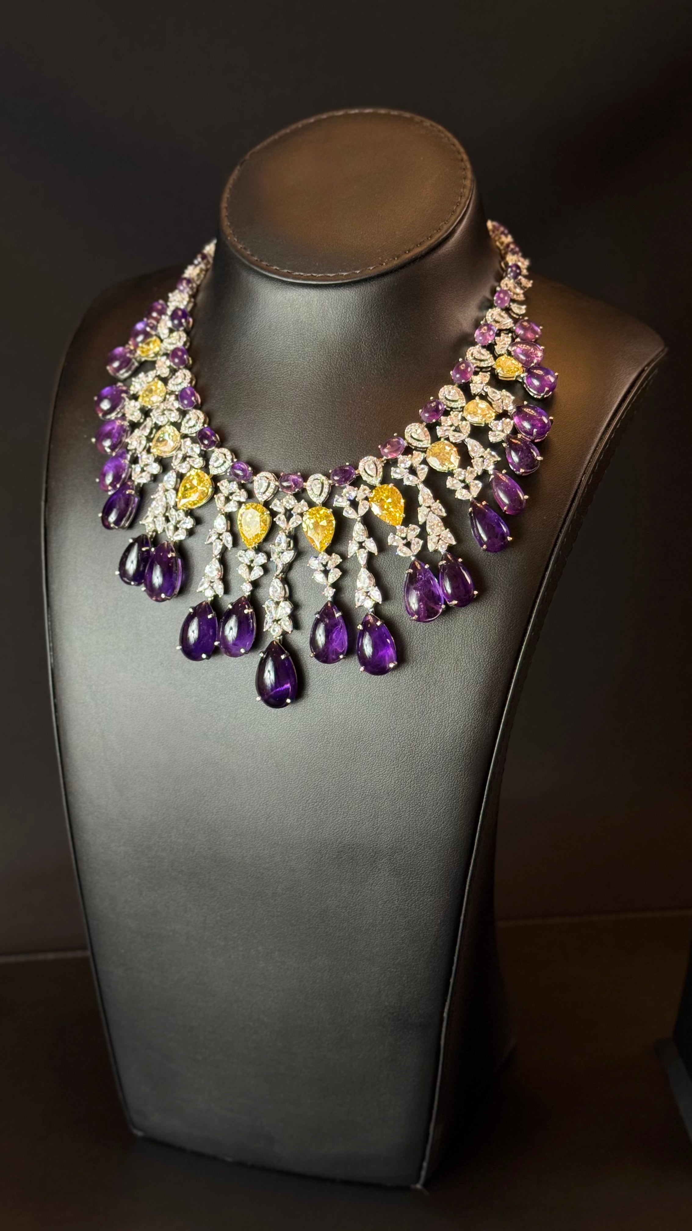 DEIRA | PURPLE & YELLOW