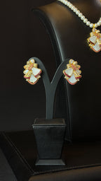 VINTAGE NO.2 | RED & SILVER & PEARLS