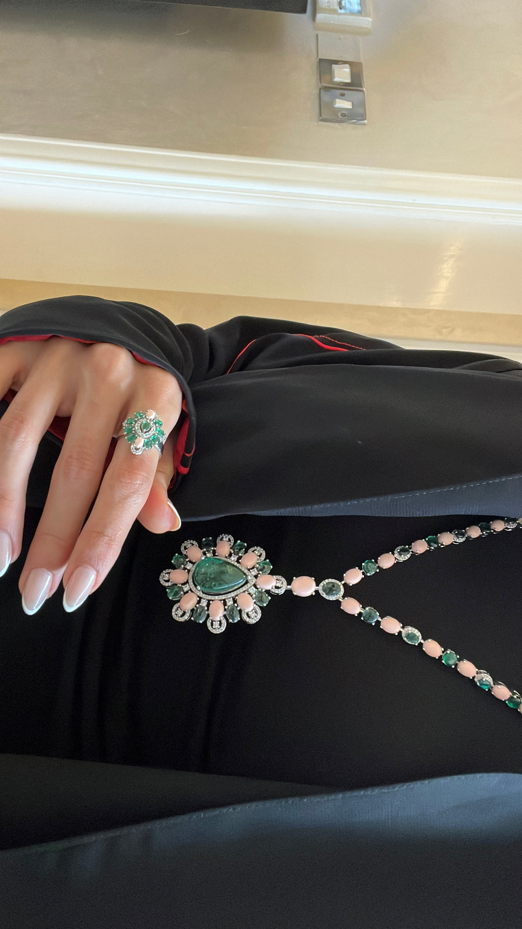 MAHA | PINK & GREEN