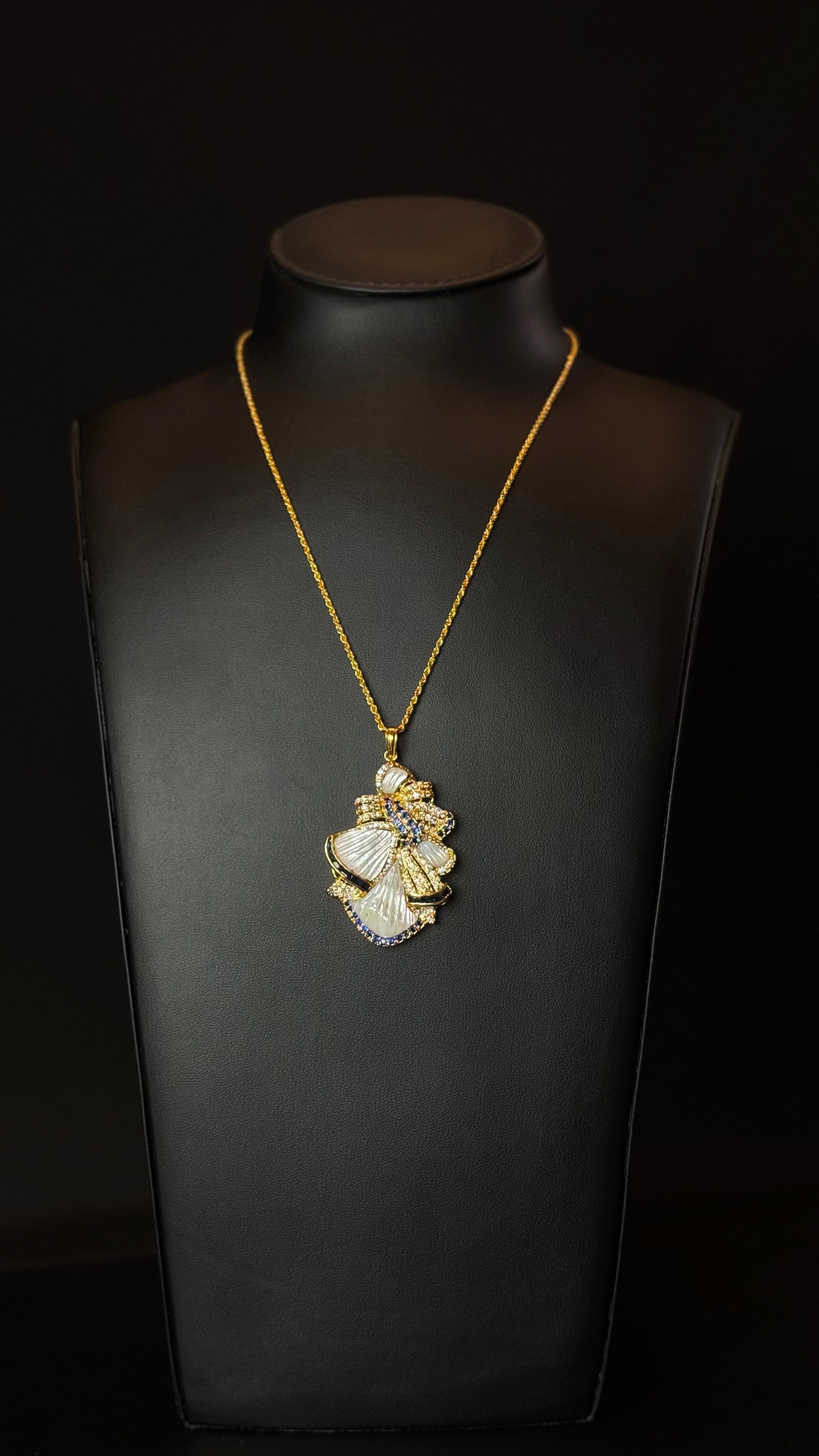 VINTAGE NO.3 | SILVER & BLUE