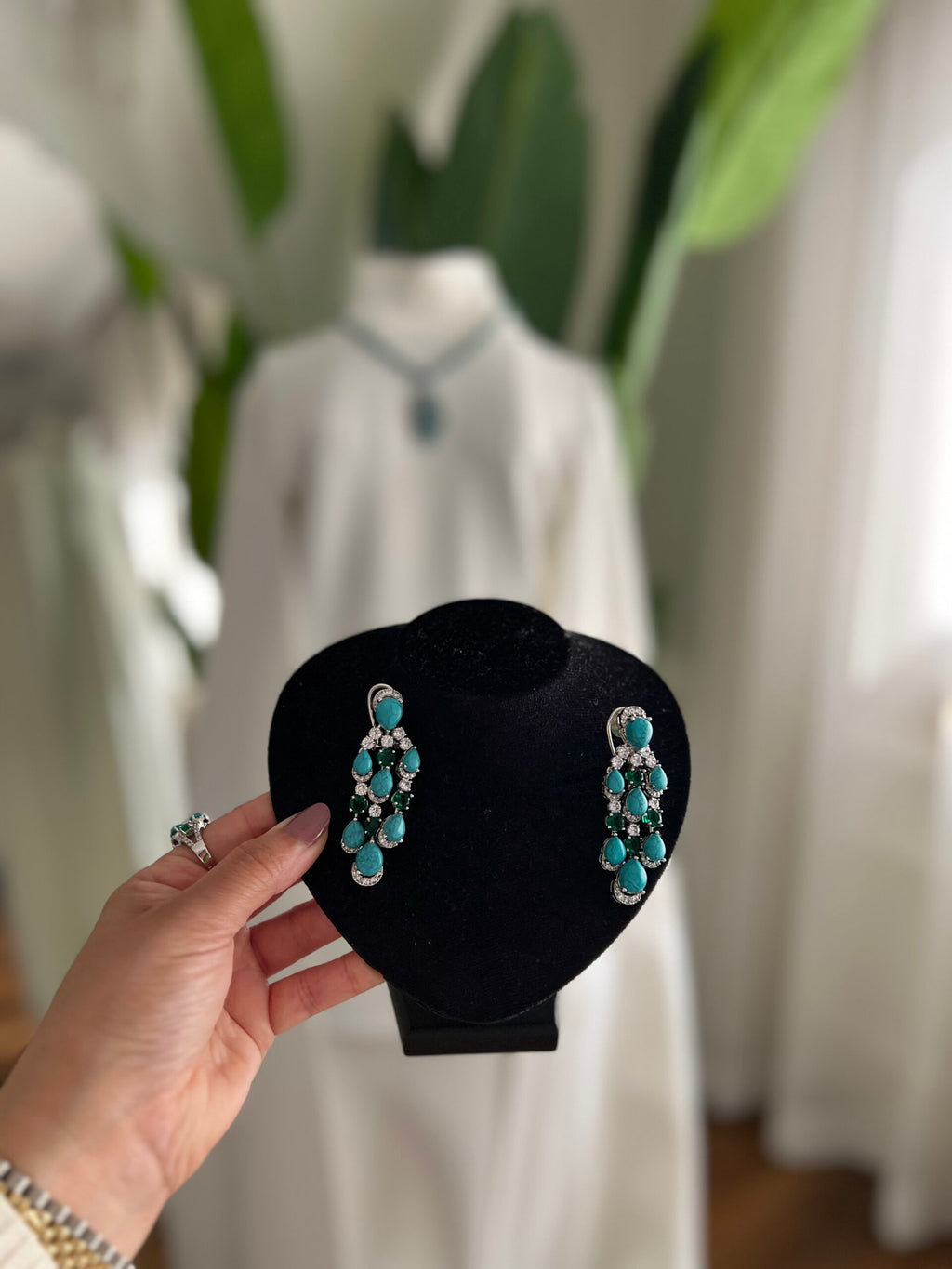 MATHAYEL | TURQUOISE & GREEN