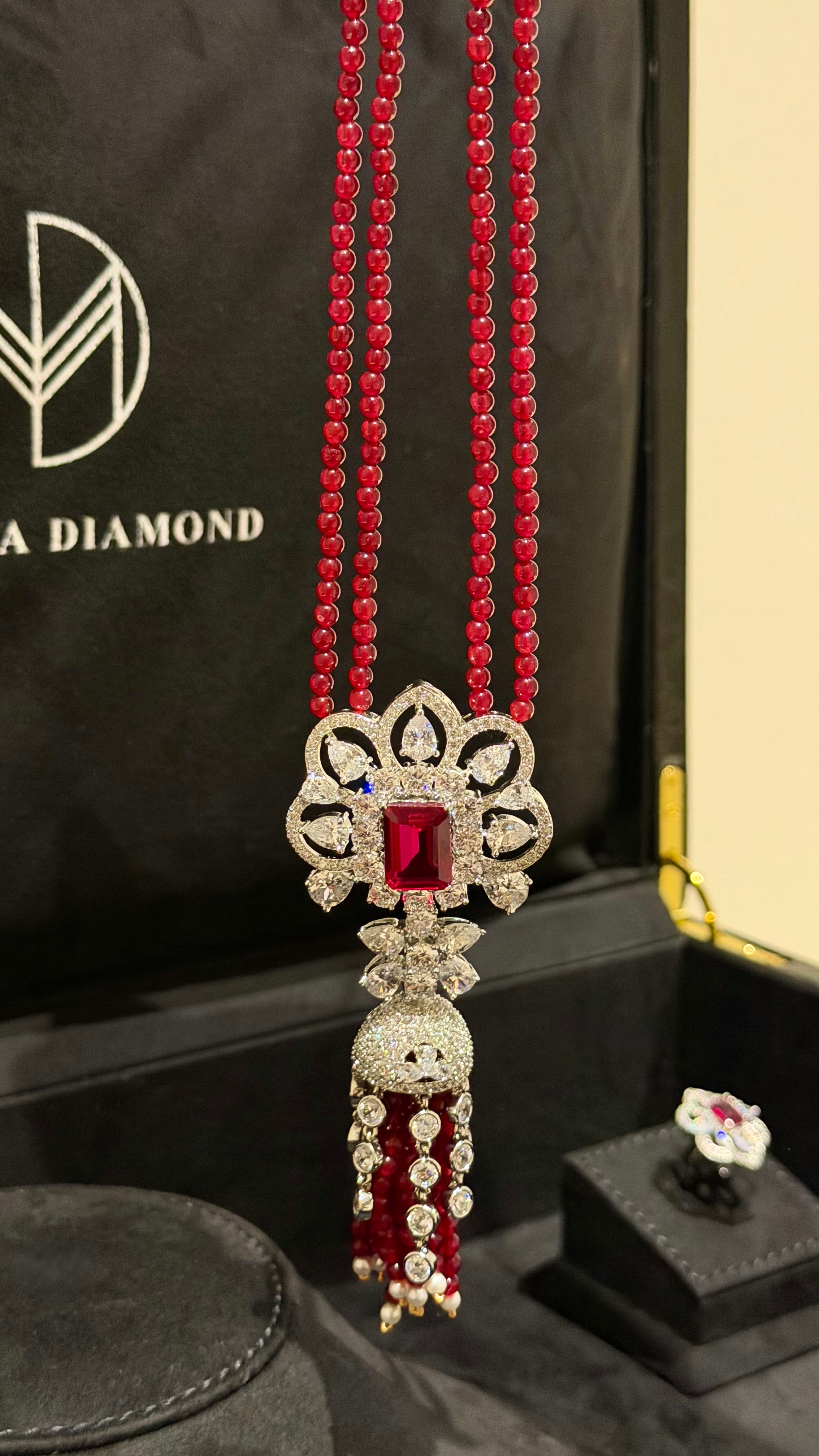 ALQASMYA | RED & PEARLS