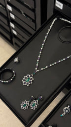 BURJEEL | PEARLS & PURPLE & GREEN