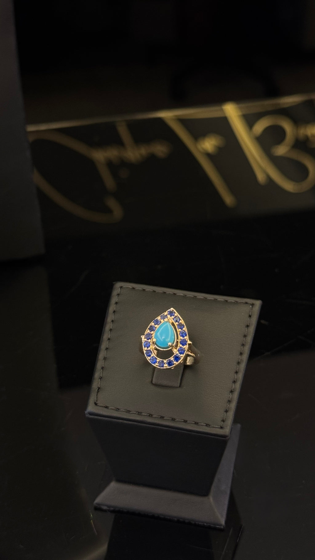 NO.070 | BLUE & TUR & FLOWERS