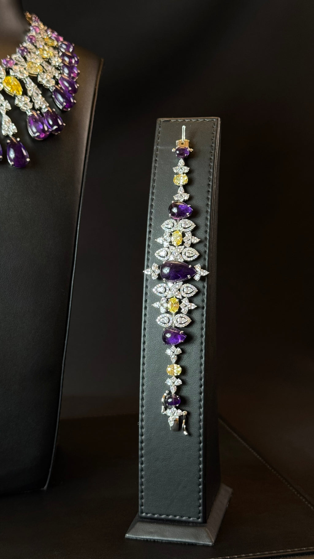 DEIRA | PURPLE & YELLOW