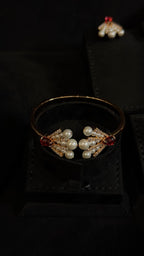 ALYAHAR | RED & PEARLS & R.GOLDEN
