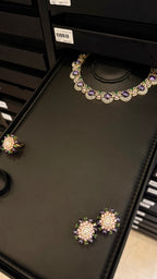 008 | PURPLE & SILVER & RING