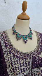 JAWHARA | PURPLE & TURQUOISE