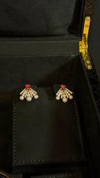 ALYAHAR | RED & PEARLS & R.GOLDEN