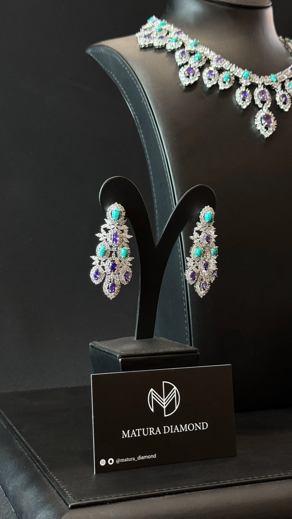 ALRAFAA | PURPLE & TURQUOISE