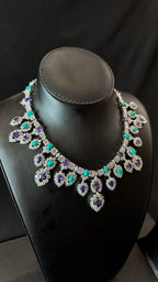 ALRAFAA | PURPLE & TURQUOISE