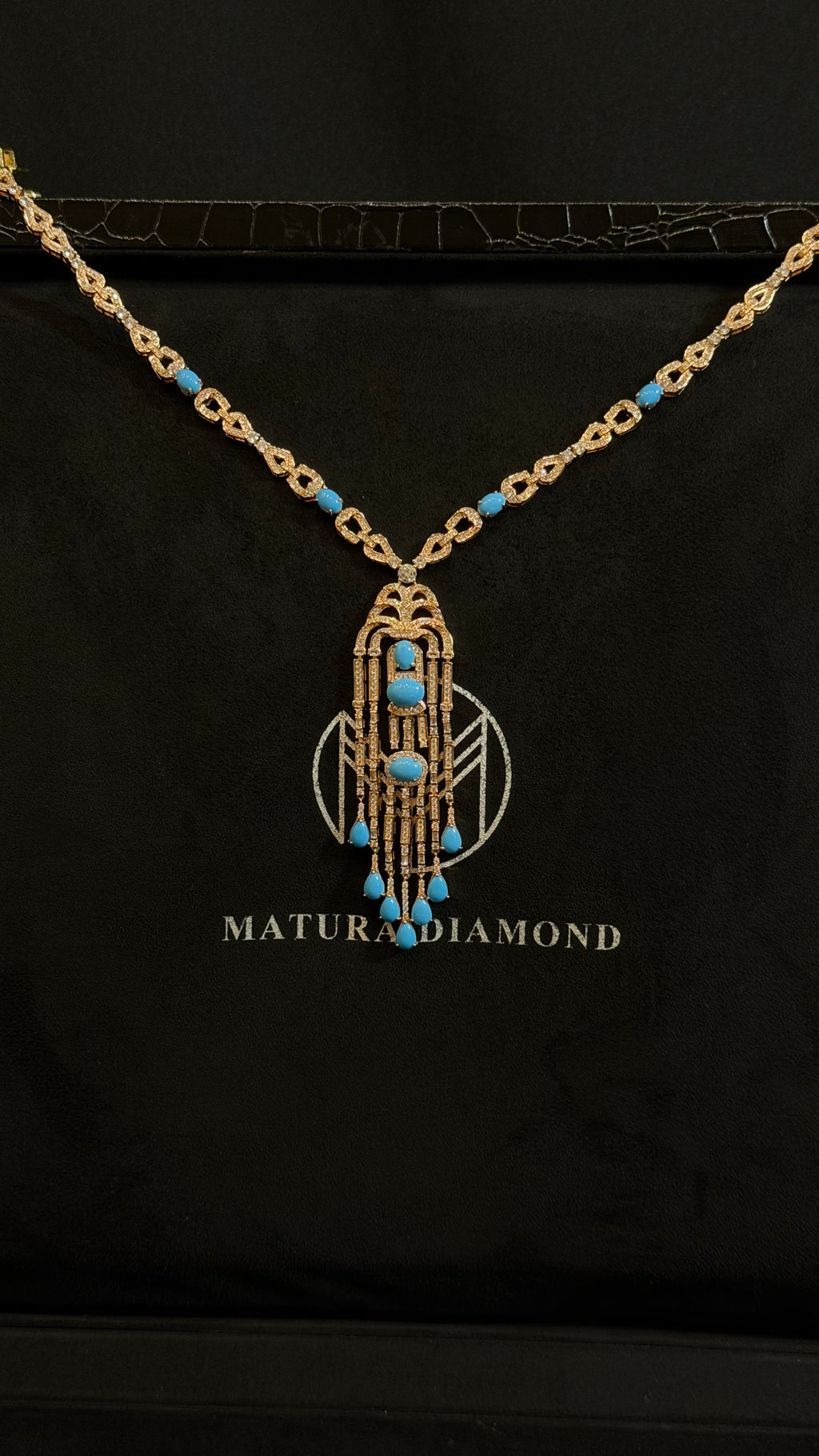 ALAALYA | TURQUOISE & R.GOLDEN