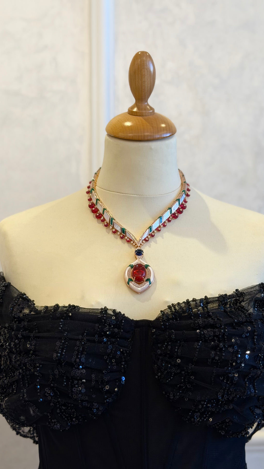 MILEHAH | RED & WHITE & GREEN