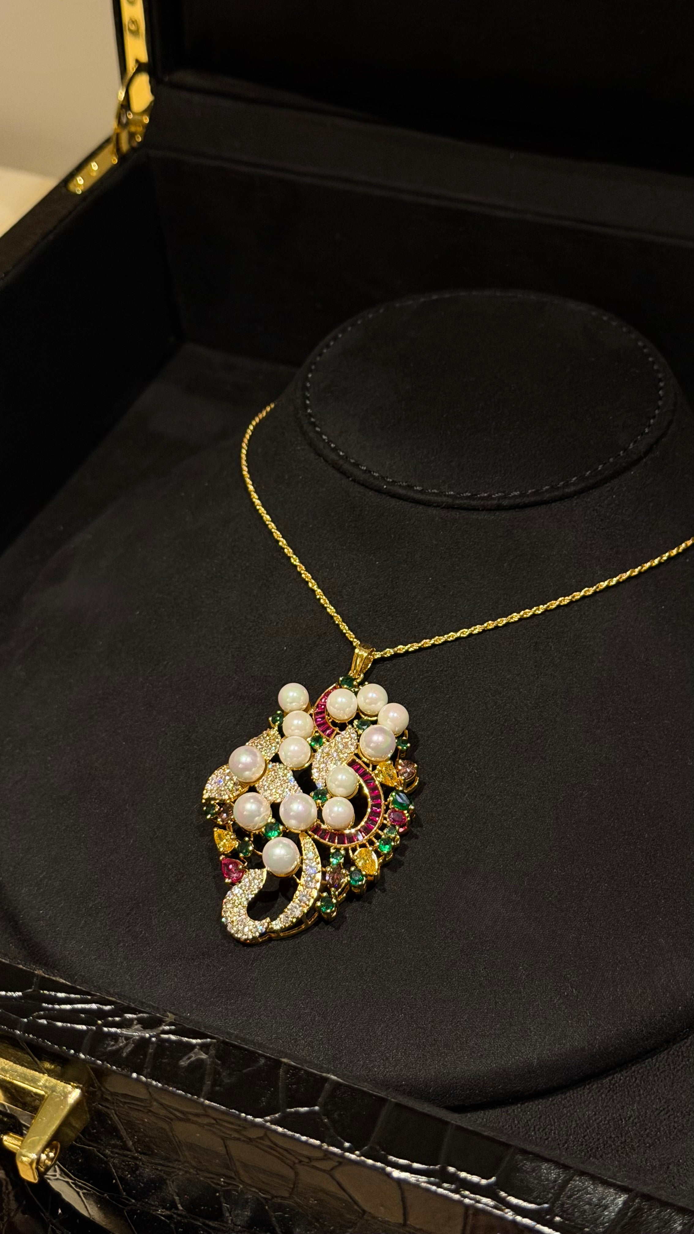 SADAF 050 | SILVER & PEARLS