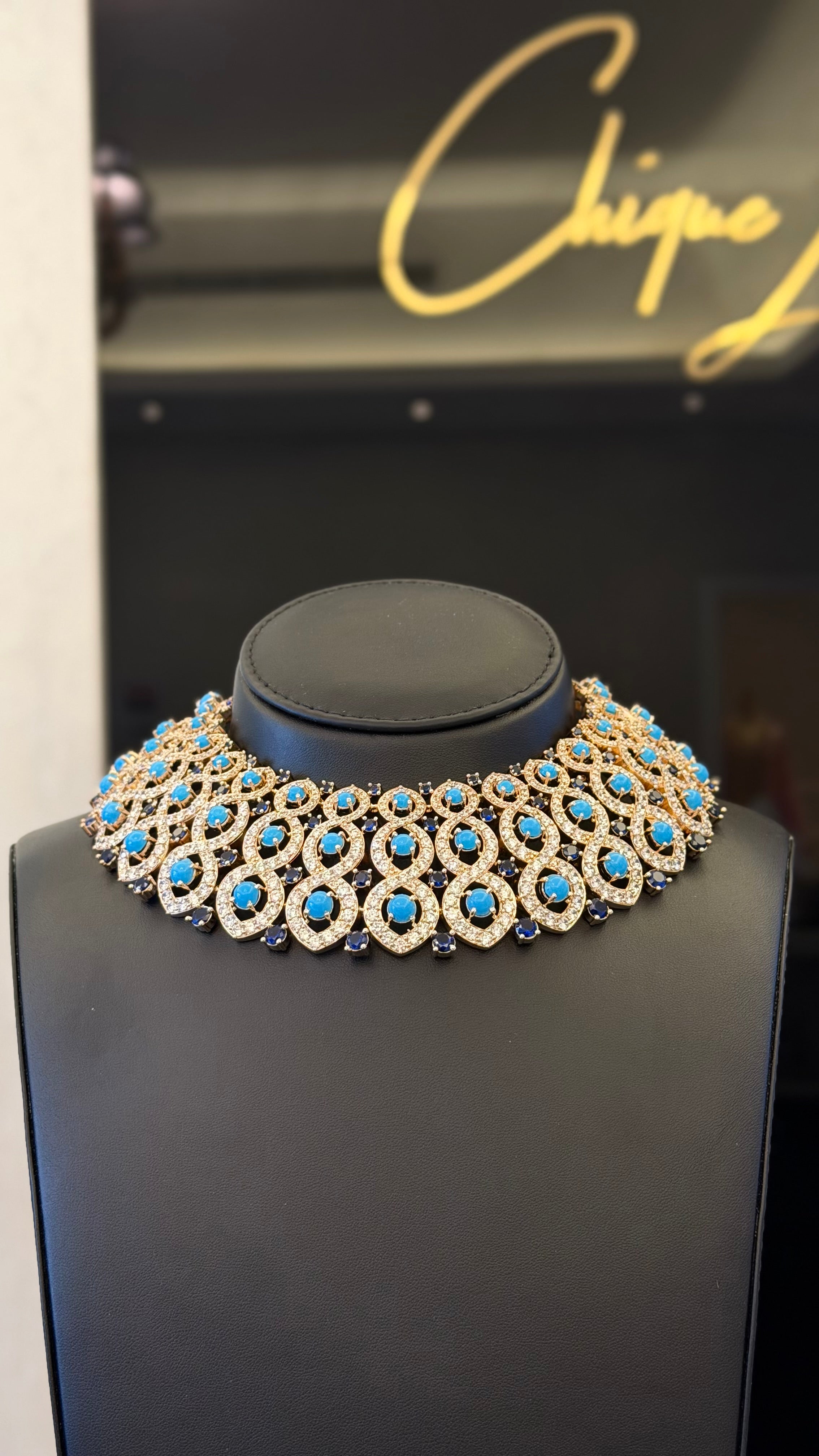 NO.078 | BLUE & TUR & CHOKER