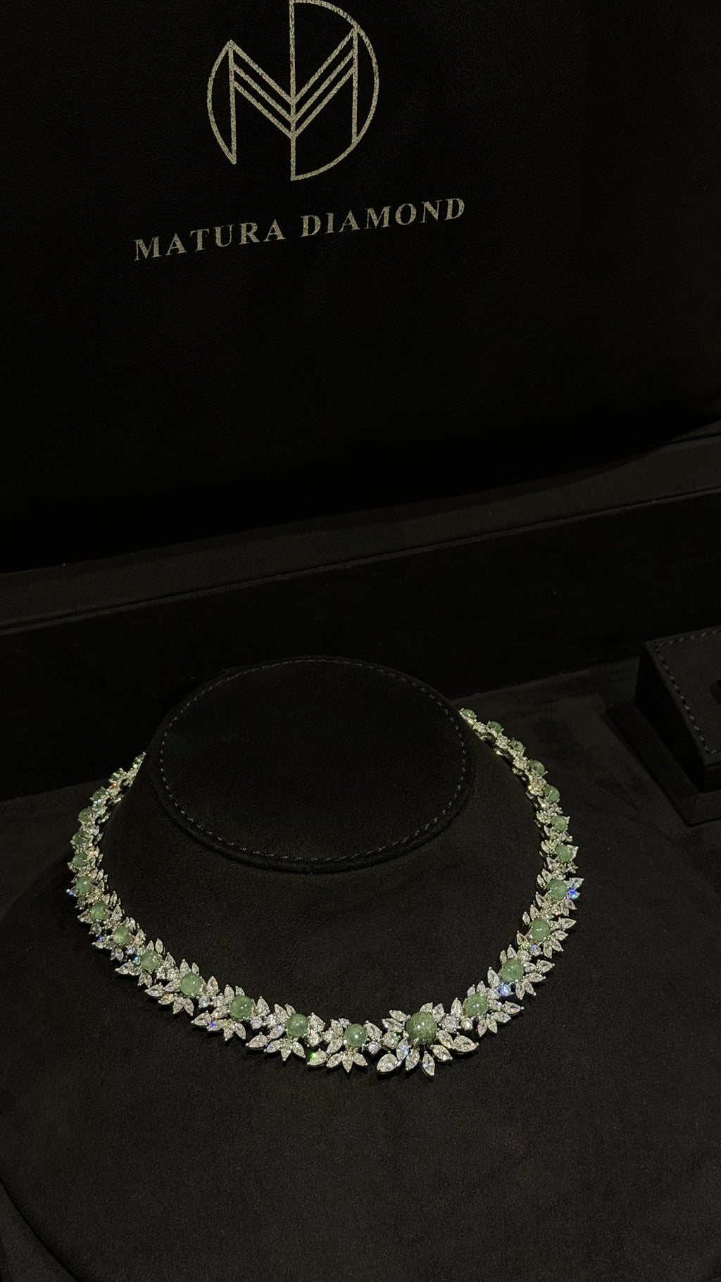 CHOKER WRD | GREEN & REAL