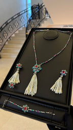 NADYA 2 | PEARLS & TURQUOISE & RED