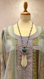 ALHOSN | PEARLS & TURQUOISE & PURPLE