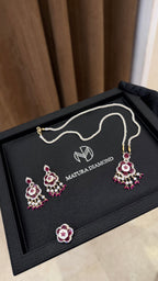 NO.050 | RED & FLOWERS & PEARLS