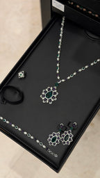 BURJEEL | PEARLS & PURPLE & GREEN