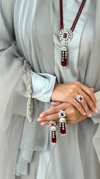 ALQASMYA | RED & PEARLS
