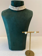 CHOKER-PEARLS | WHITE