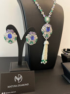 NOJOOD | PURPLE GREEN & PEARLS