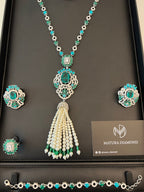 NOJOOD | TURQUOISE GREEN PEARLS