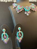 JAWHARA | PURPLE & TURQUOISE