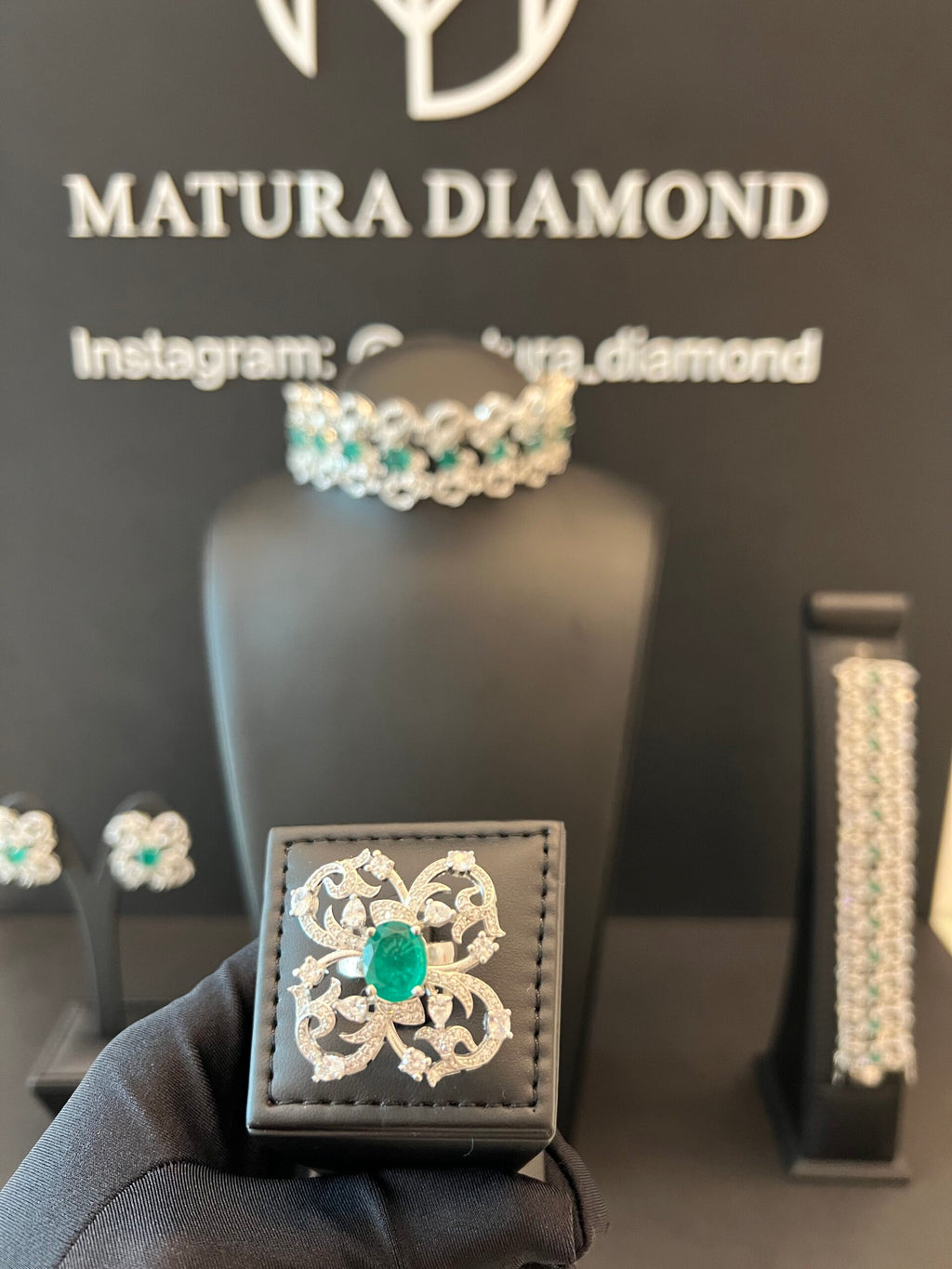 GARAMI CHOKER | GREEN