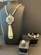 ZAHRA | PEARLS & GREEN