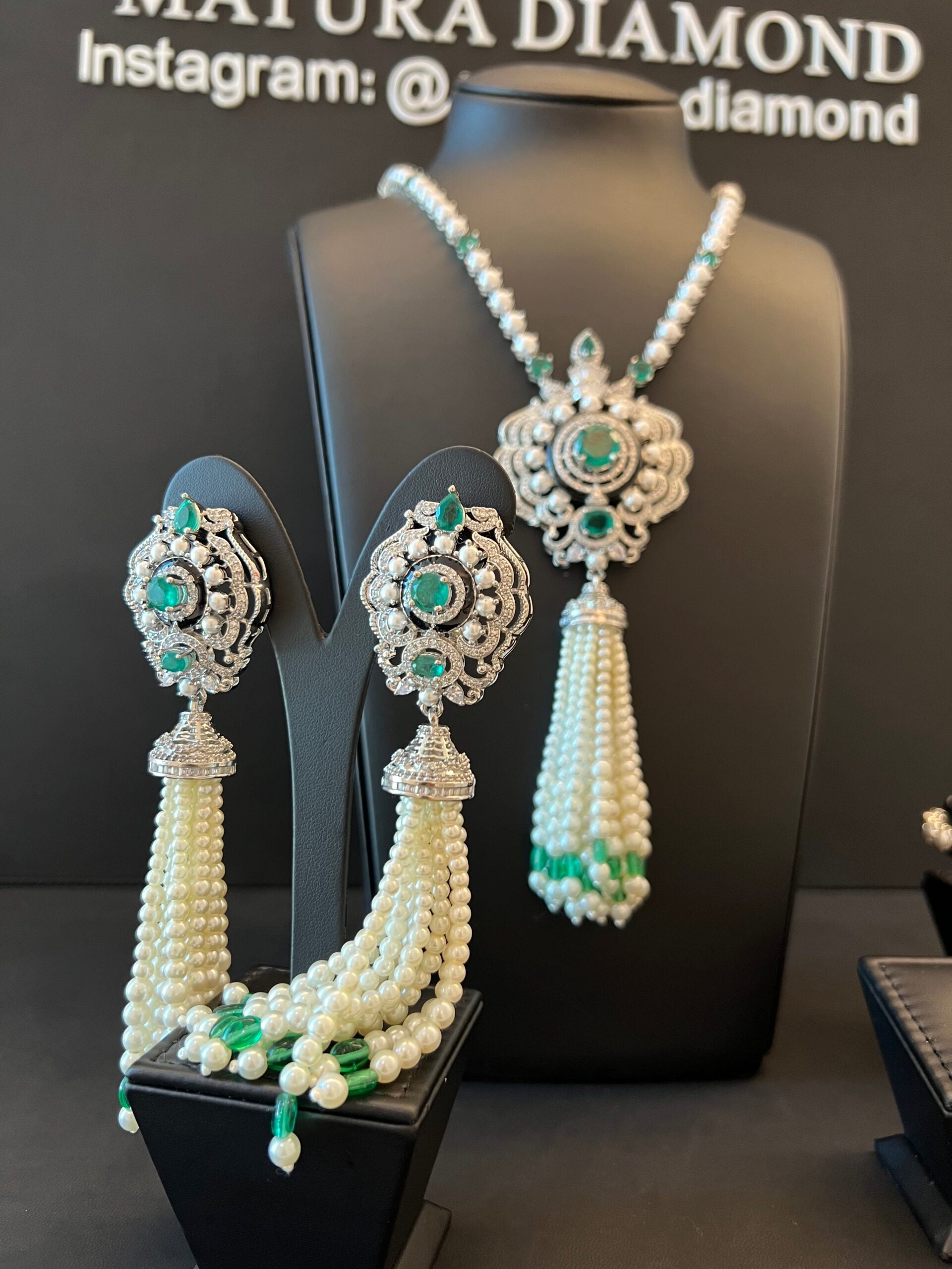 ZAHRA | PEARLS & GREEN