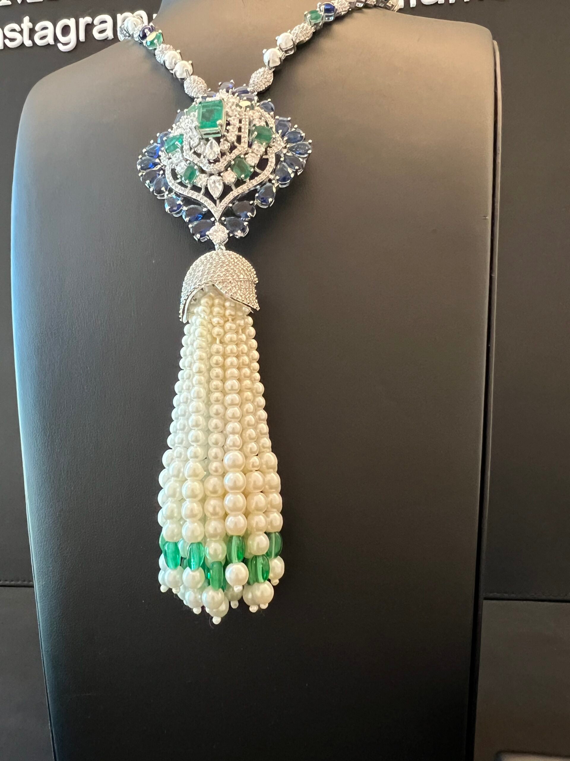 SALWA | PEARLS & BLUE