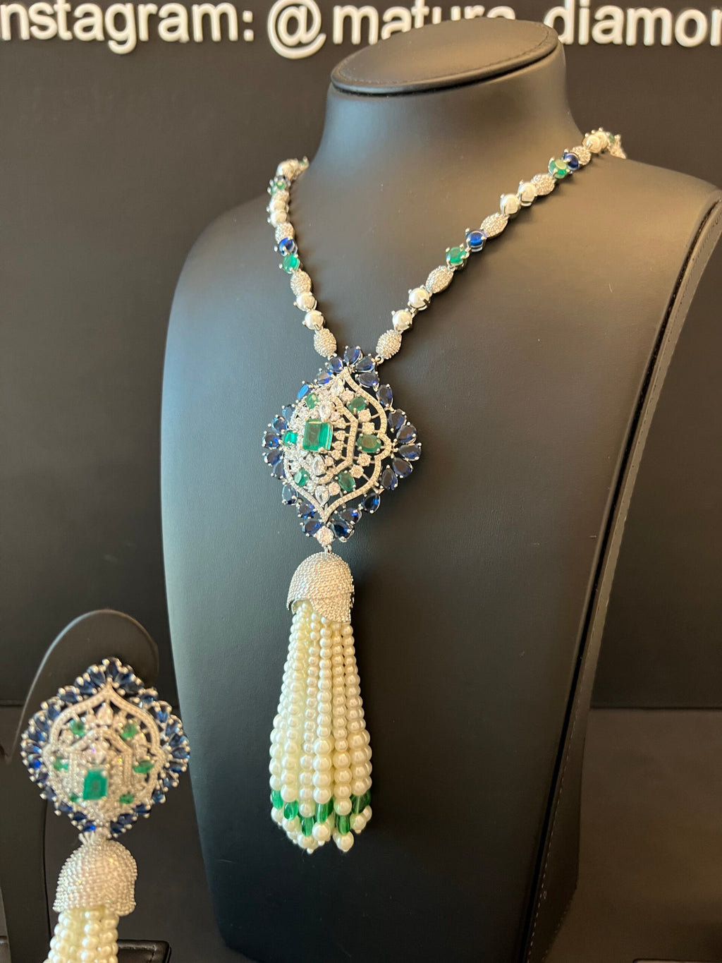 SALWA | PEARLS & BLUE