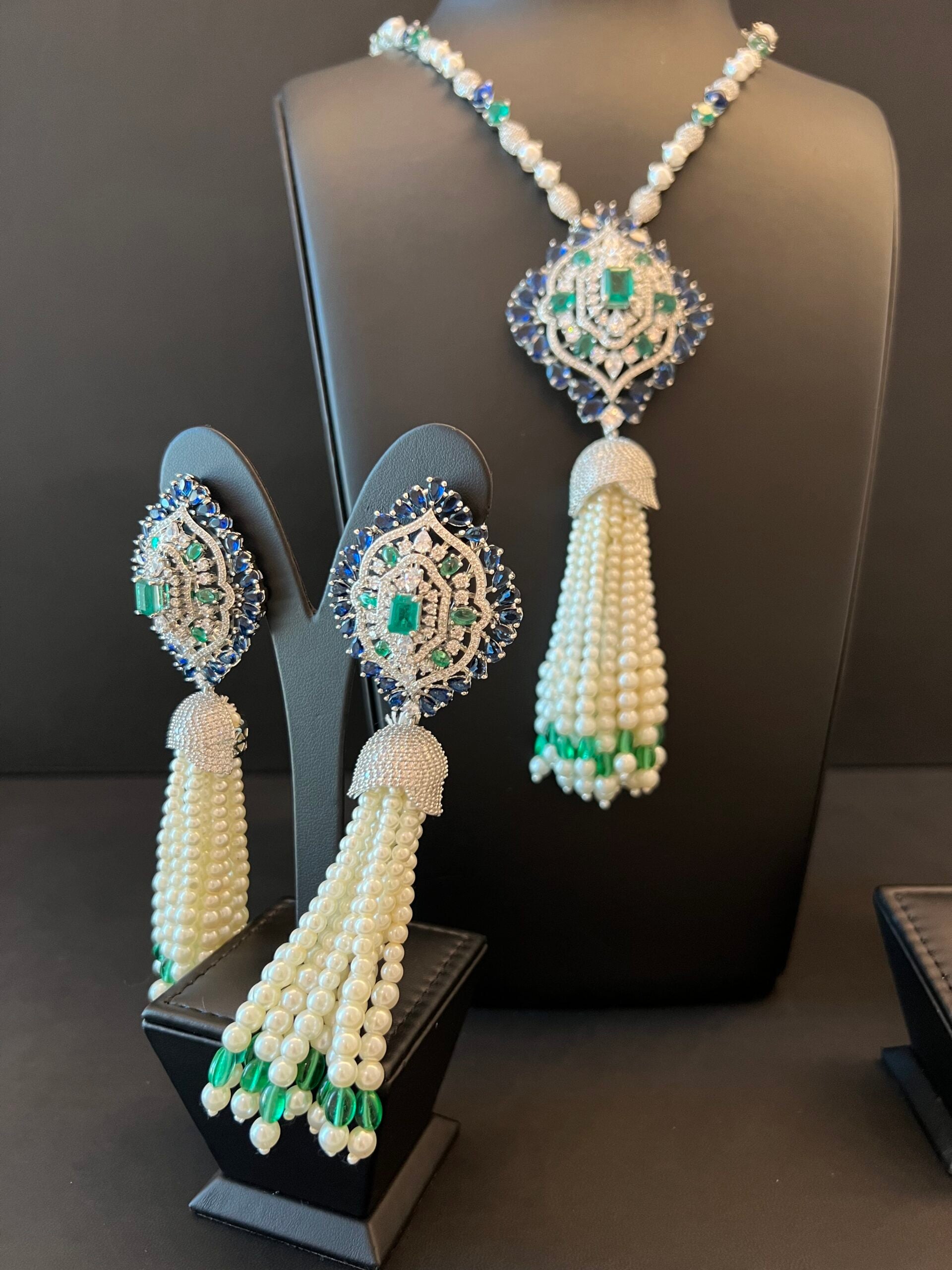 SALWA | PEARLS & BLUE