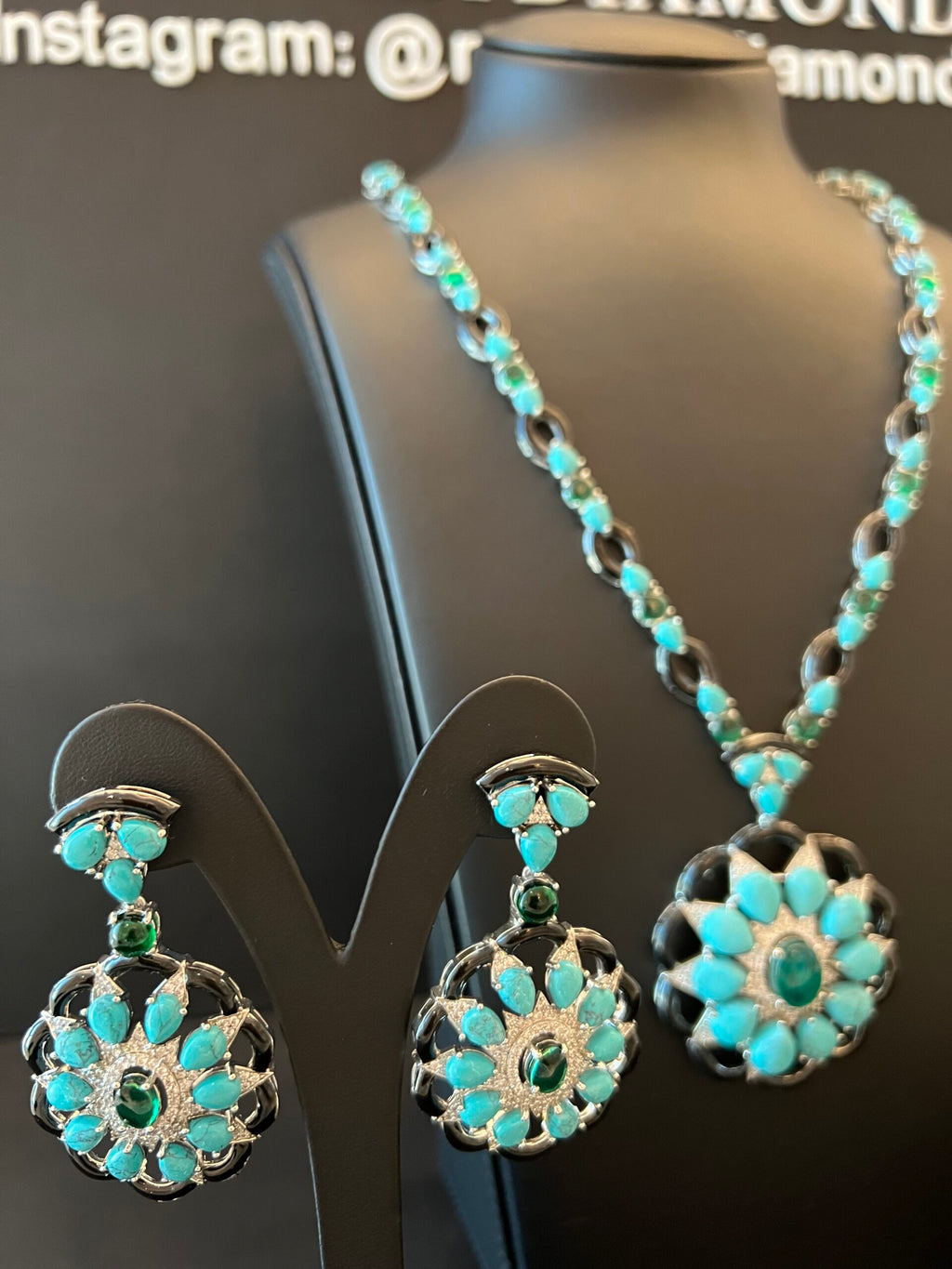 SHOJOON | TURQUOISE & BLACK
