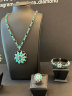 SHOJOON | TURQUOISE & BLACK